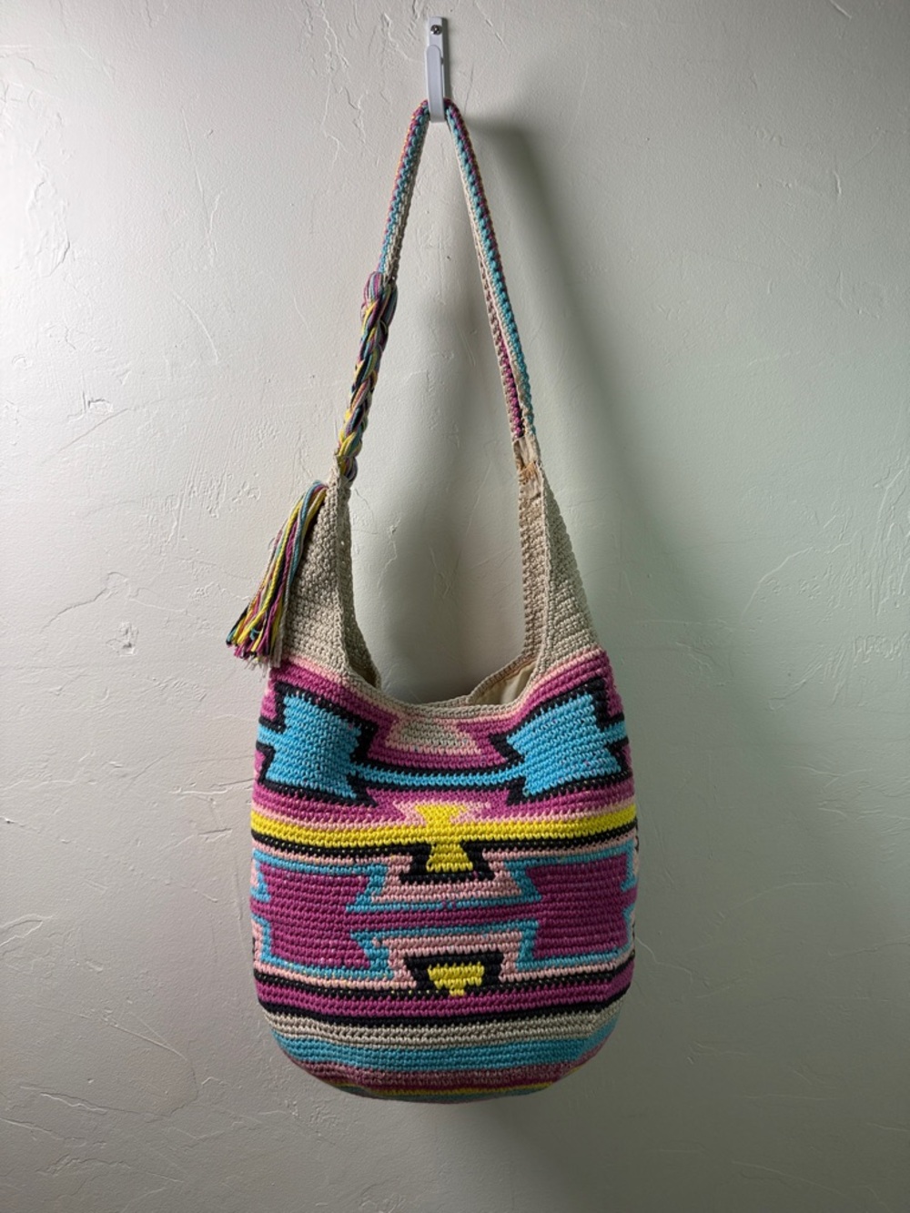 The Sak Aztec print Bag limited edition signed